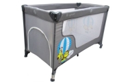 Sulankstoma kelioninė lovelė K2 PILKA R-SPORT Maniežė-Miegui, Maniežai-e-vaikas