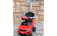 Pchacz J4 czerwony Pchacz Jeździk, chodzik, muzyka, klakson