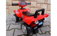 Paspiriamas keturratis „Quad J5“, muzika, signalas, raudonas-Judėjimui, Paspiriamosios mašinėlės ir jų priedai, Paspiriamos maši