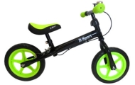 Rowerek biegowy zielono-czarny R4 R-Sport  Koła EVA 12''
