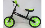 Rowerek biegowy zielono-czarny R4 R-Sport  Koła EVA 12''