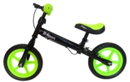 Rowerek biegowy zielono-czarny R4 R-Sport  Koła EVA 12''