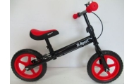Rowerek biegowy czerwono-czarny R4 R-Sport  Koła EVA 12''