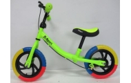 Rowerek biegowy R6 zielony R-Sport 12'' hamulec, dzwonek