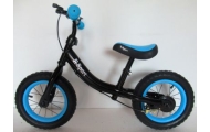 Rowerek biegowy R3 niebiesko-czarny R-Sport 12'' hamulec, dzwonek