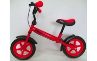Rowerek biegowy R9 czerwony R-Sport 12'' hamulec, dzwonek