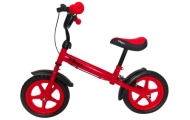 Rowerek biegowy R9 czerwony R-Sport 12'' hamulec, dzwonek