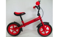 Rowerek biegowy R9 czerwony R-Sport 12'' hamulec, dzwonek