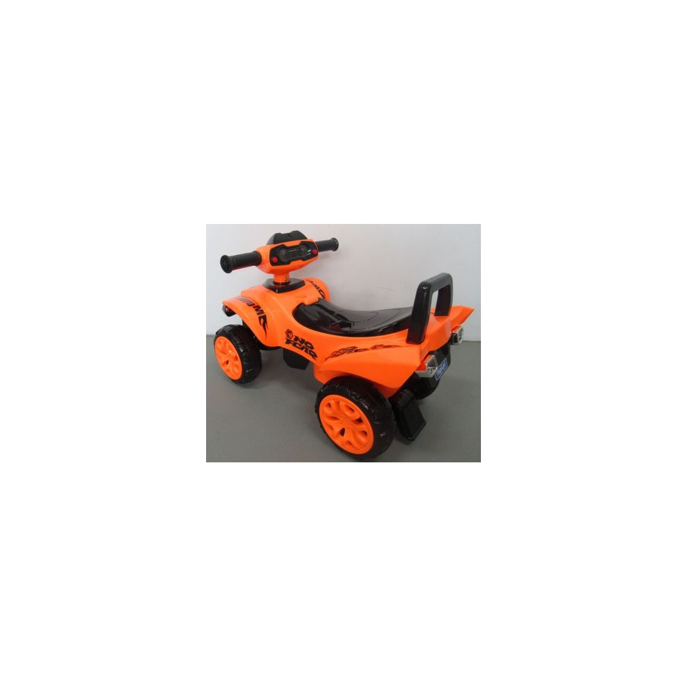 Paspiriamas keturratis „Quad J5“, oranžinis, muzika, signalas-Judėjimui, Paspiriamosios mašinėlės ir jų priedai, Paspiriamos maš