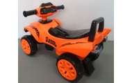Paspiriamas keturratis „Quad J5“, oranžinis, muzika, signalas-Judėjimui, Paspiriamosios mašinėlės ir jų priedai, Paspiriamos maš