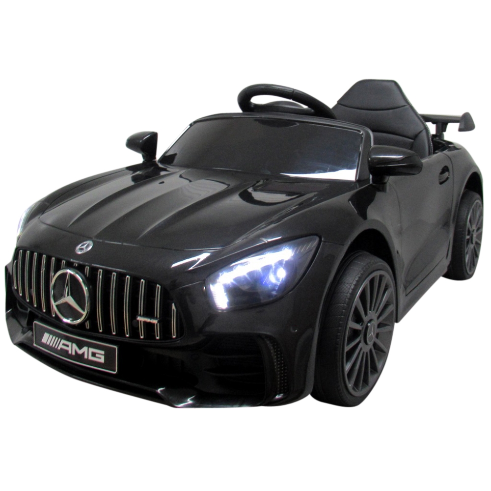 Elektromobilis Mercedes GTR-S, Black-Elektromobiliai vaikams, Mašinos-e-vaikas