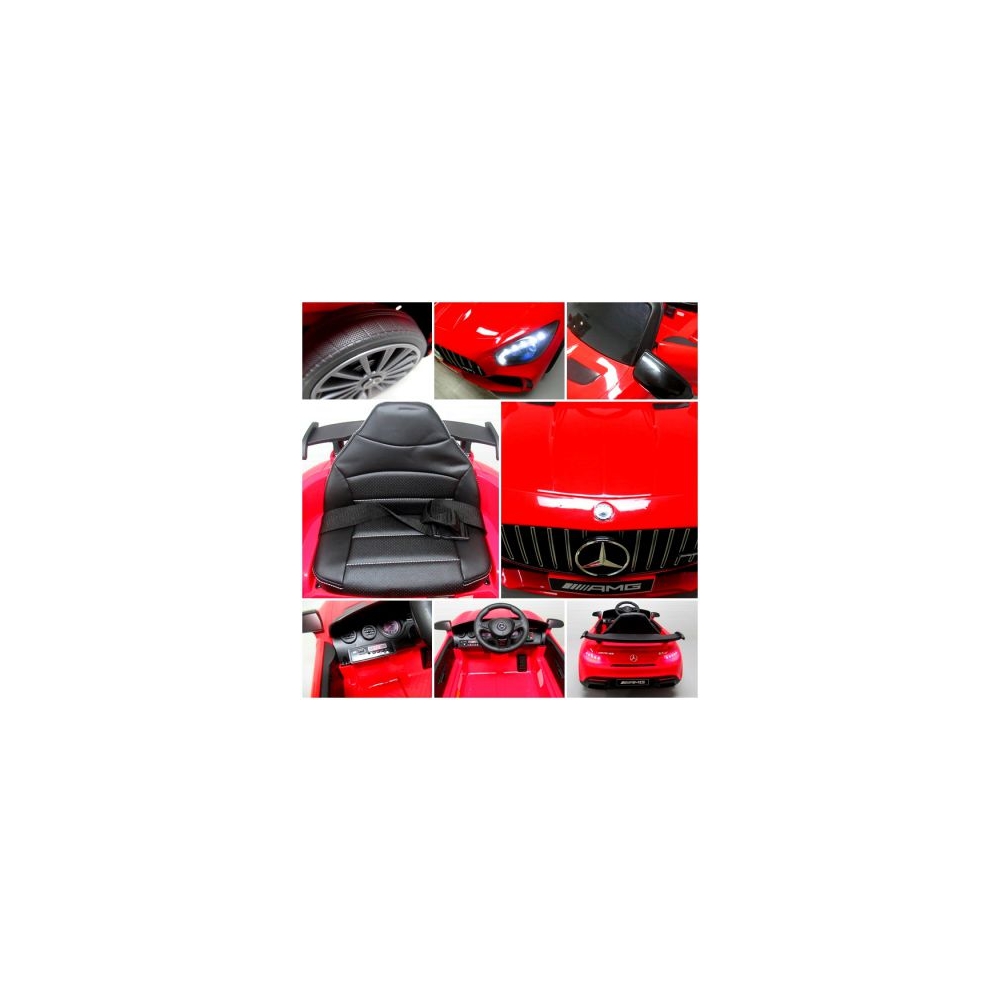 Elektromobilis Mercedes GTR-S, Red-Elektromobiliai vaikams, Mašinos-e-vaikas