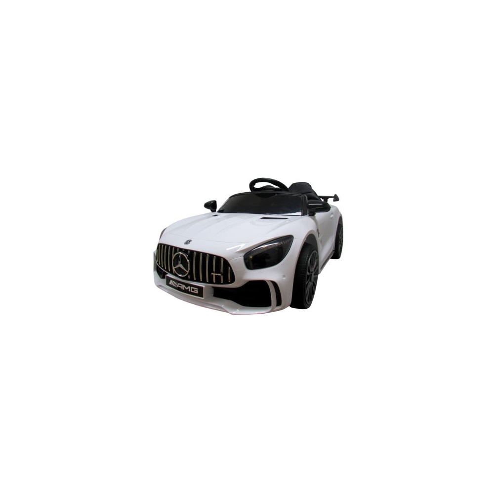 Elektromobilis Mercedes GTR-S, White-Elektromobiliai vaikams, Mašinos-e-vaikas