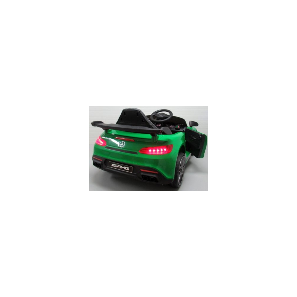 Elektromobilis Mercedes GTR-S, Green-Elektromobiliai vaikams, Mašinos-e-vaikas