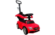 Pchacz Mercedes AMG c63 CZERWONY  Jeździk, muzyka