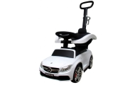 Pchacz Mercedes AMG c63 BIAŁY Jeździk, muzyka