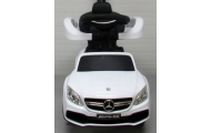 Pchacz Mercedes AMG c63 BIAŁY Jeździk, muzyka
