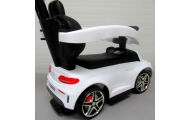 Pchacz Mercedes AMG c63 BIAŁY Jeździk, muzyka