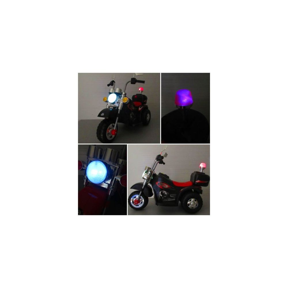 Motorek M8 czarny, motorek na akumulator