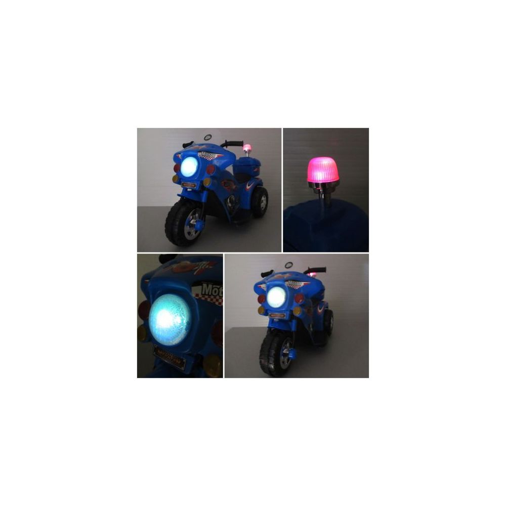 Motorek M7 niebieski, motorek na akumulator