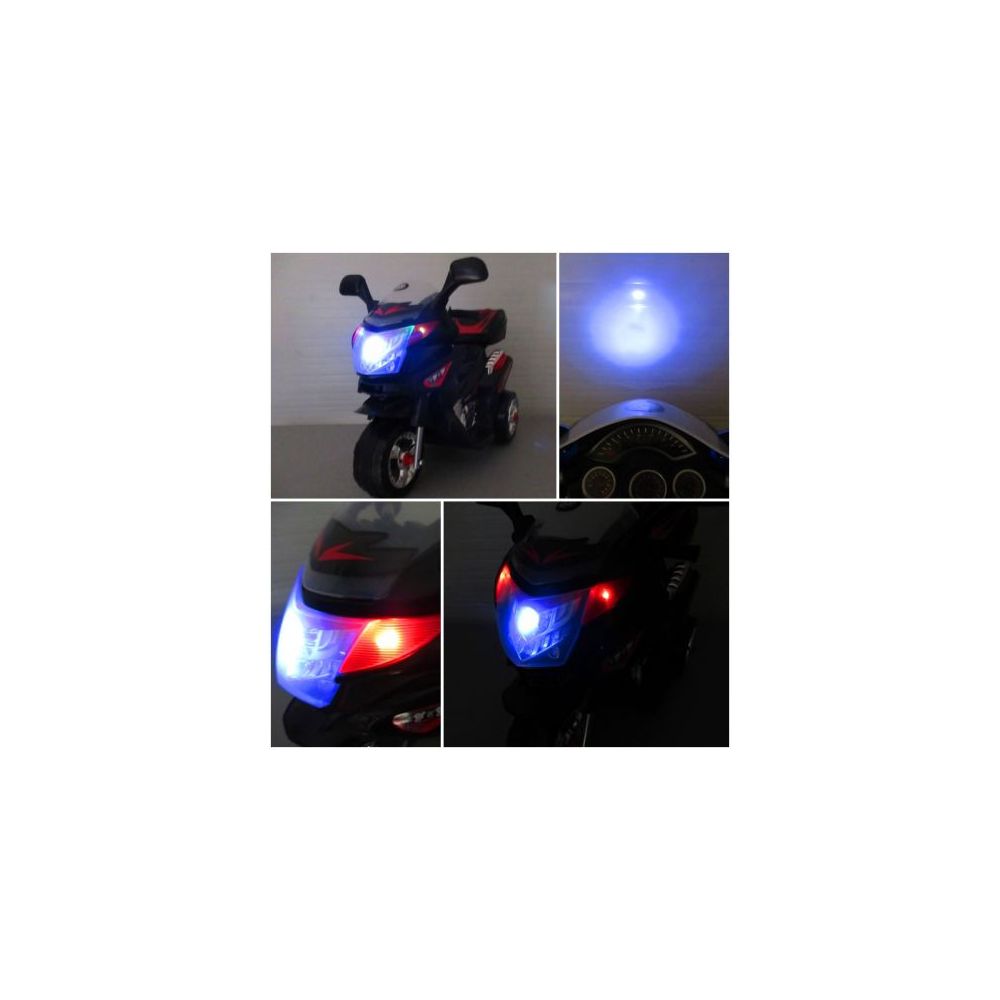 Motorek M6 Czarny, motorek na akumulator