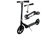 Duża Hulajnoga H5  CZARNA Składana R-Sport koła 200 mm do 100 kg