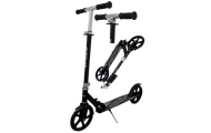 Duża Hulajnoga H5  CZARNA Składana R-Sport koła 200 mm do 100 kg