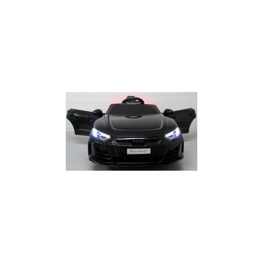 AUDI E-Tron GT Czarny Auto na akumulator EVA Skóra pilot akumulator litowo-jonowy