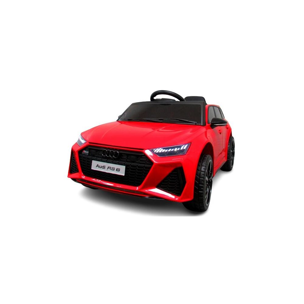 AUDI RS6 GT Czerwony Auto na akumulator EVA Skóra pilot