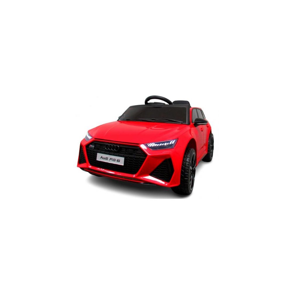 AUDI RS6 GT Czerwony Auto na akumulator EVA Skóra pilot