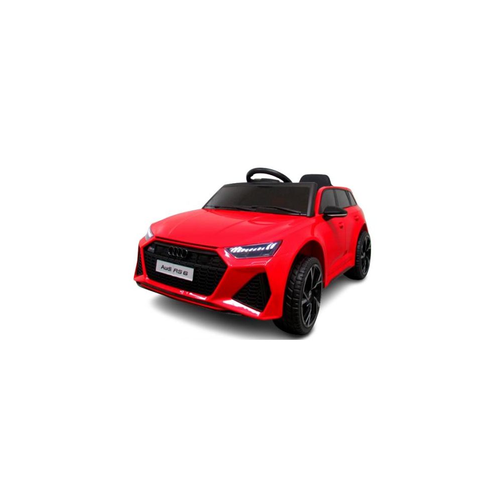 AUDI RS6 GT Czerwony Auto na akumulator EVA Skóra pilot