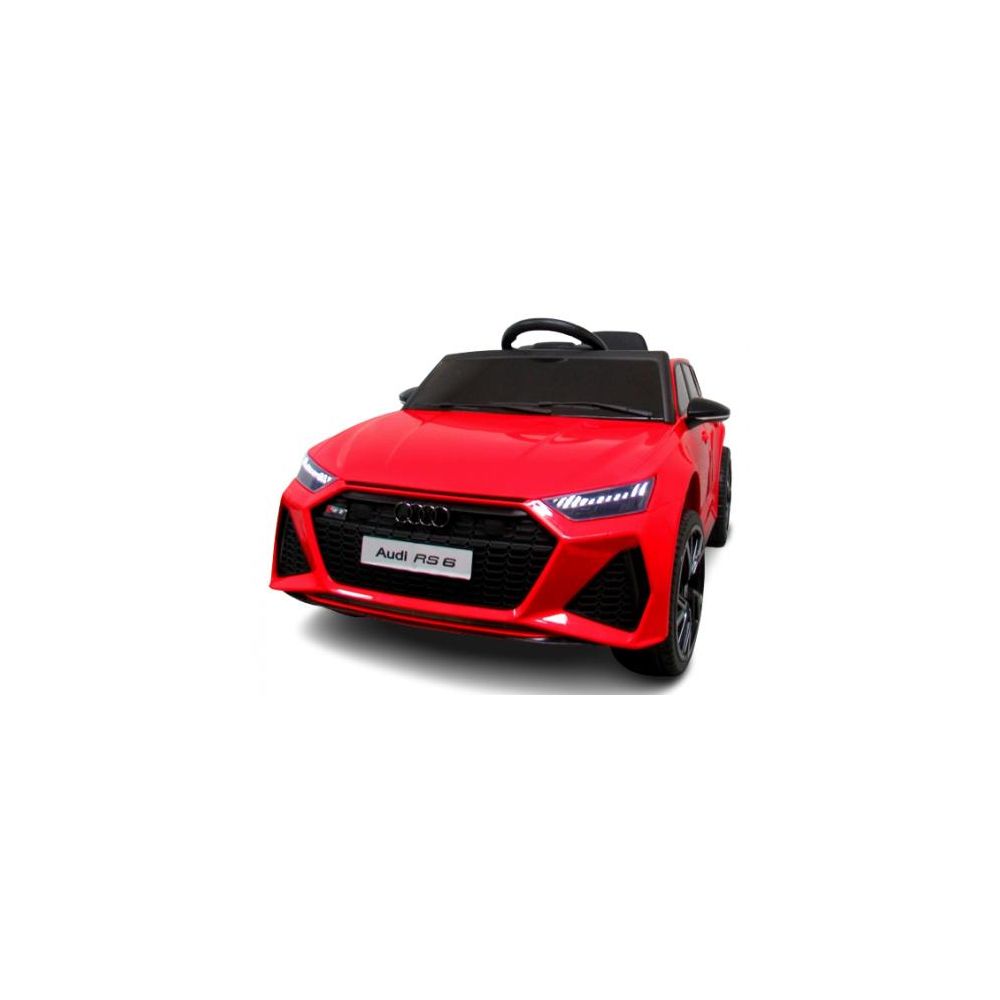 AUDI RS6 GT Czerwony Auto na akumulator EVA Skóra pilot
