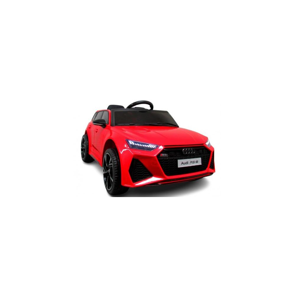 AUDI RS6 GT Czerwony Auto na akumulator EVA Skóra pilot