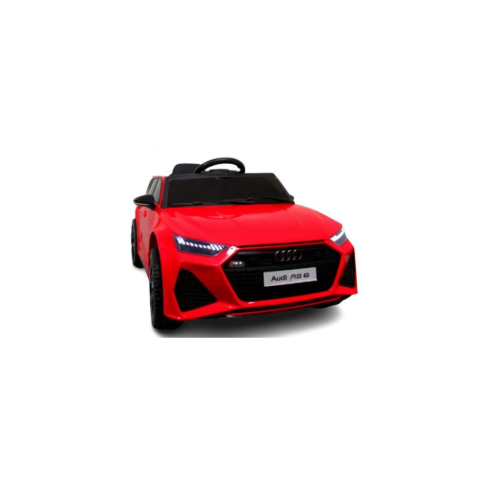 AUDI RS6 GT Czerwony Auto na akumulator EVA Skóra pilot