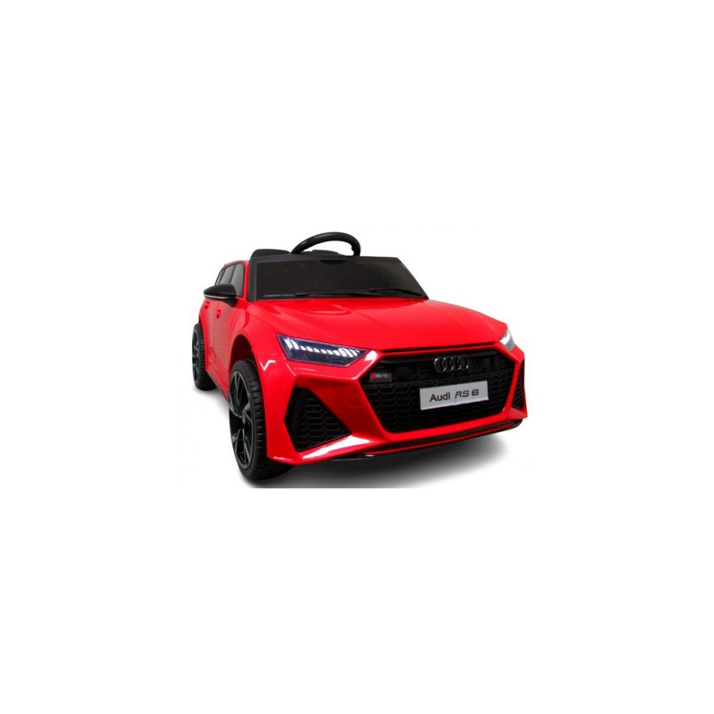 AUDI RS6 GT Czerwony Auto na akumulator EVA Skóra pilot