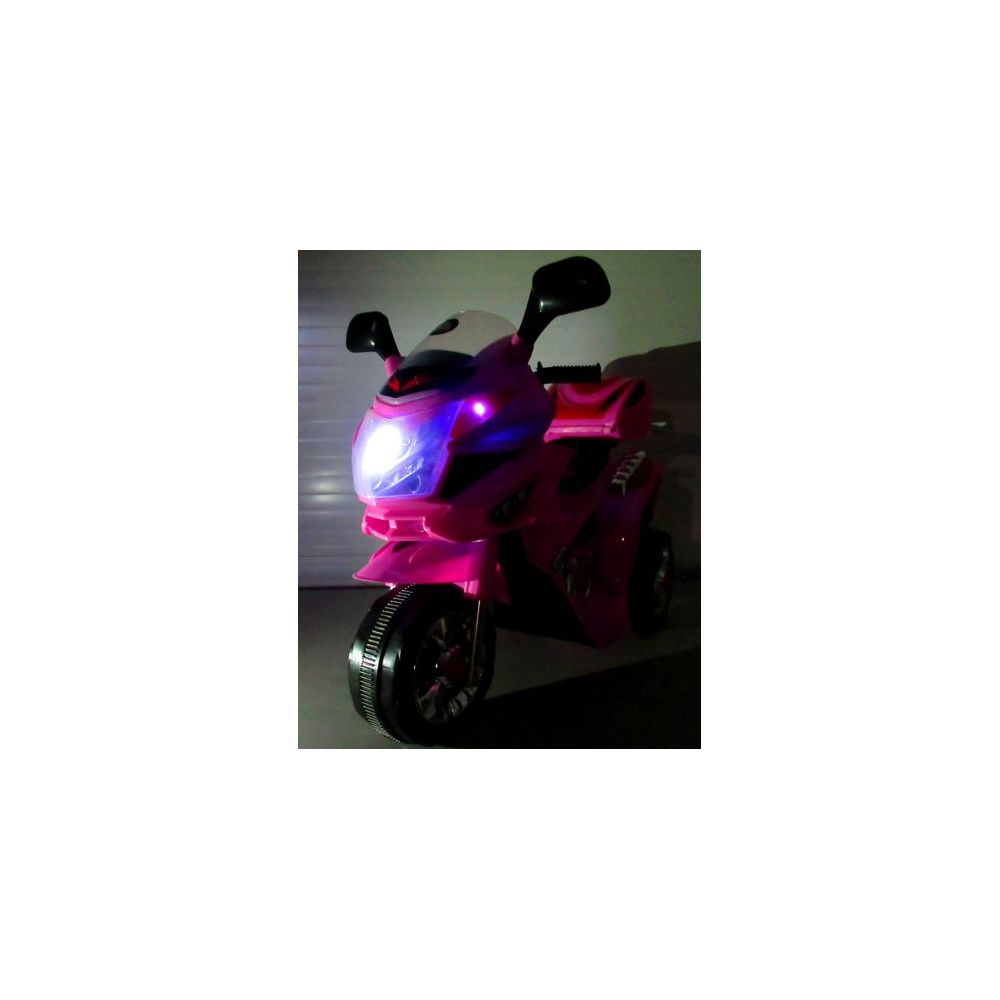 Motorek M6 RÓŻOWY, motorek na akumulator