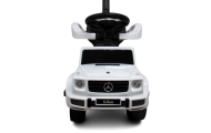 Paspiriama mašinėlė Mercedes AMG G350 su stūmimo rankena, balta-Judėjimui, Paspiriamosios mašinėlės ir jų priedai, Paspiriamos m