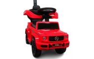 Paspiriama mašinėlė Mercedes AMG G350 su stūmimo rankena, raudona-Judėjimui, Paspiriamosios mašinėlės ir jų priedai, Paspiriamos