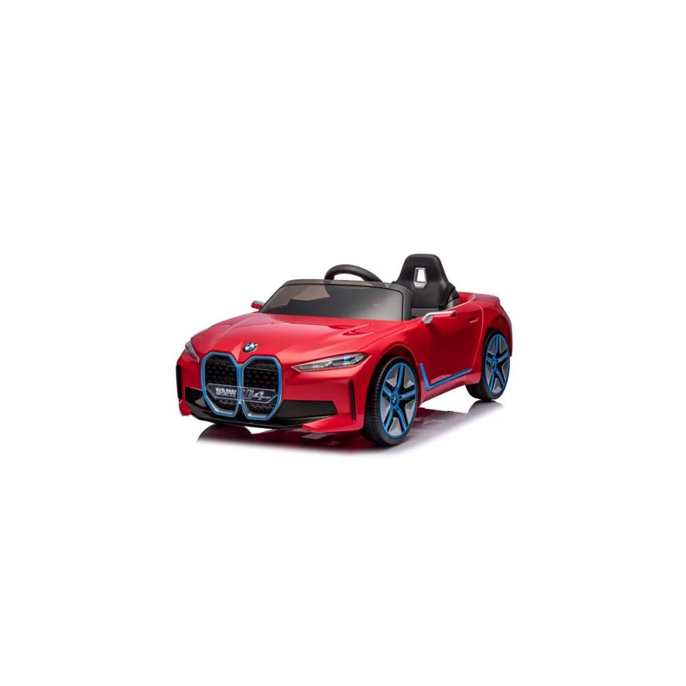 BMW i4 Czerwony Auto na akumulator EVA Skóra pilot