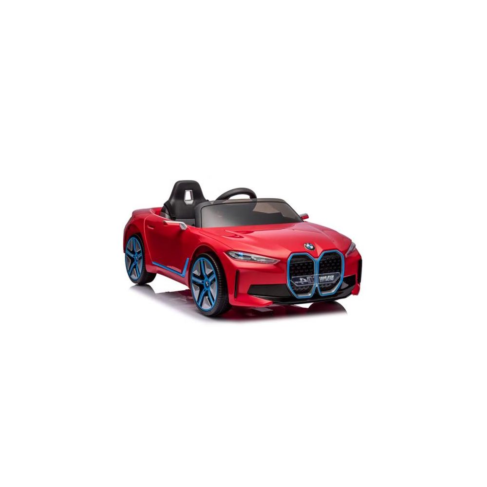 BMW i4 Czerwony Auto na akumulator EVA Skóra pilot