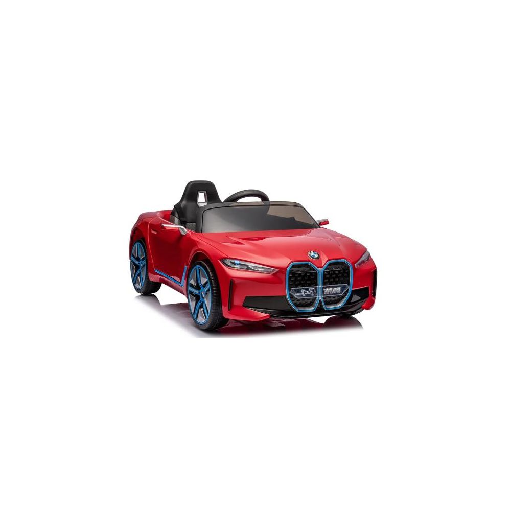BMW i4 Czerwony Auto na akumulator EVA Skóra pilot