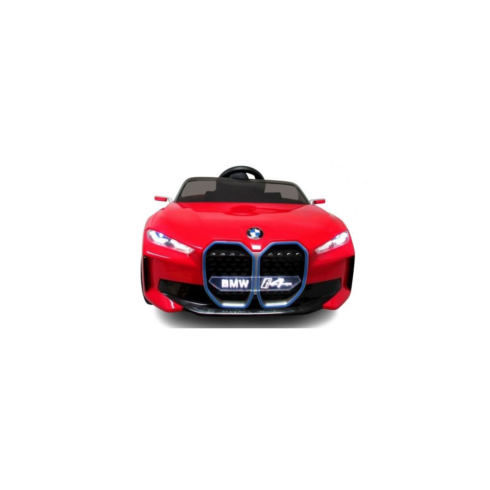 BMW i4 Czerwony Auto na akumulator EVA Skóra pilot