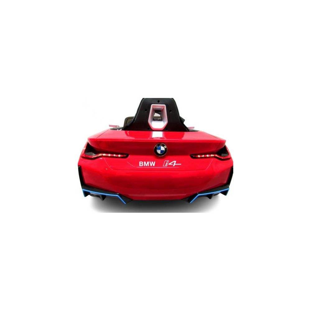 BMW i4 Czerwony Auto na akumulator EVA Skóra pilot