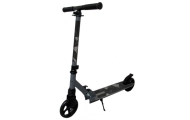 Didelis sulankstomas paspirtukas H10, juodos spalvos, „R-Sport“, 145 mm ratai, iki 100 kg-Judėjimui, Paspirtukai vaikams-e-vaika