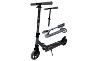 Duża Hulajnoga H10 CZARNA Składana R-Sport koła 145 mm do 100 kg