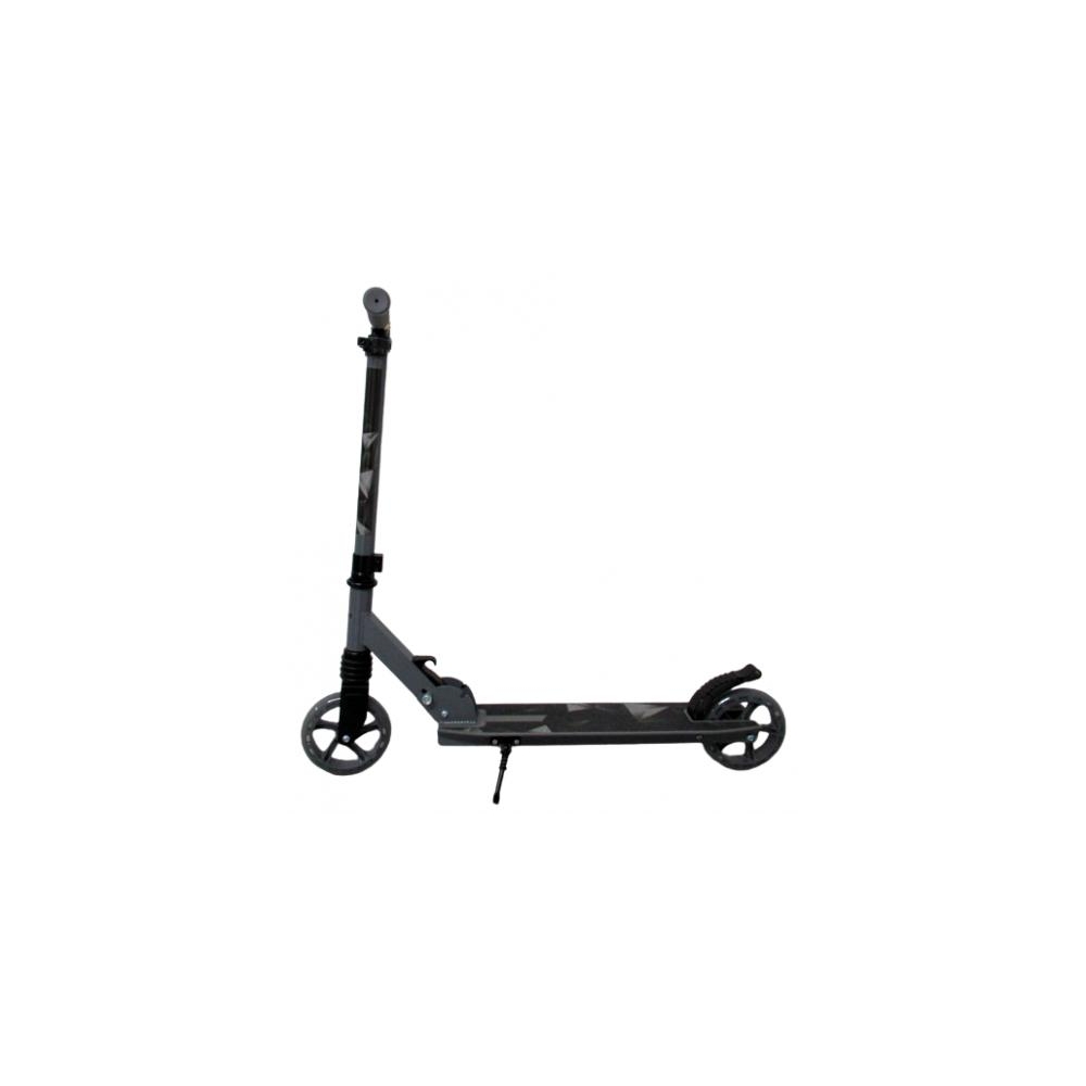 Didelis sulankstomas paspirtukas H10, juodos spalvos, „R-Sport“, 145 mm ratai, iki 100 kg-Judėjimui, Paspirtukai vaikams-e-vaika