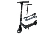 Duża Hulajnoga H10 CZARNA Składana R-Sport koła 145 mm do 100 kg