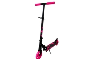 Duża Hulajnoga H10 RÓŻOWO-CZARNA Składana R-Sport koła 145 mm do 100 kg