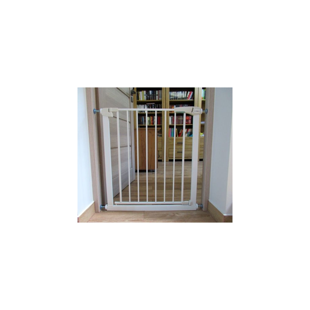 SAUGOS VARTELIAI S0 BALTI, skirti laiptams, durims 79–83,5 cm, atraminiai-Priežiūrai, Apsaugos, Apsauginiai varteliai vaikams-e-