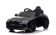 BMW m4 Czarny  Auto na akumulator EVA Skóra pilot Akumulator litowo-jonowy